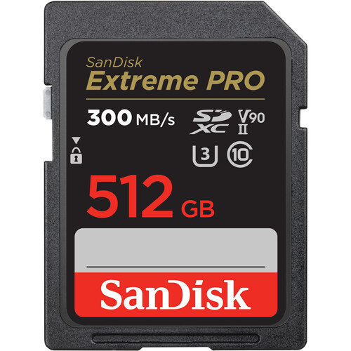 Sandisk Sdsdxdk 512g Ancin Extreme Pro SDXC UHS Ii