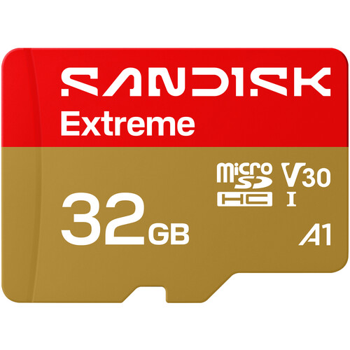 Sandisk Sdsqxh9 032g Gz6ma 32gb Extreme UHS I Microsd